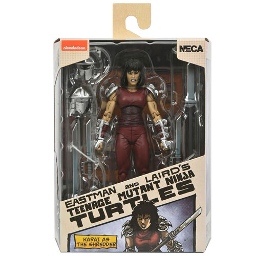 Ninja Turtles Teenage Mutant Karai As The Shredder figure 18cm