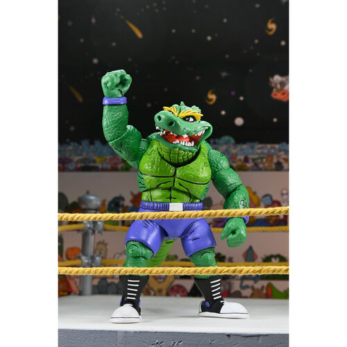 Ninja Turtles Teenage Mutant Stump Wrestling Leatherhead Stump Wrestling figure 18cm