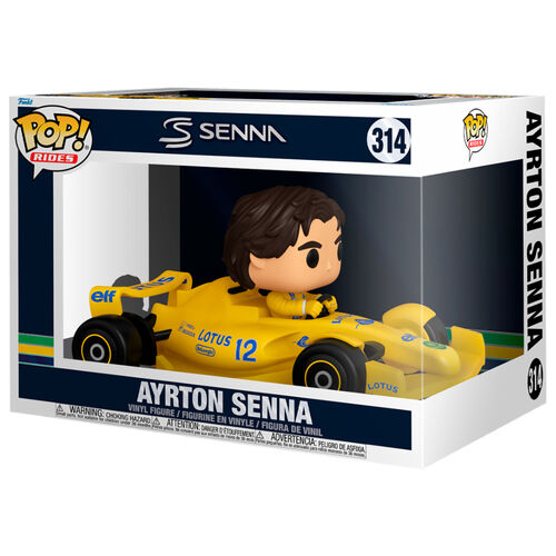 POP figure Rides Super Deluxe Lotus Ayrton Senna