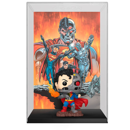 POP figure Comic Cover DC Comics Cyborg Superman