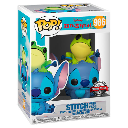 POP figure Disney Lilo & Stitch - Stitch with Frog Exclusive