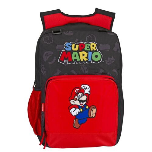 Mochila Super Mario Bros adaptable 43cm