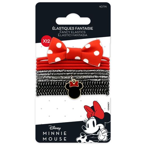 Disney Minnie 12 Hair bands pack