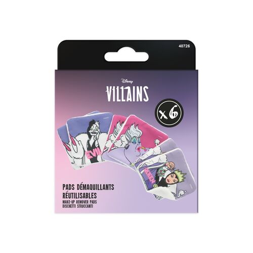 Discos Desmaquillantes Reutilizables Villanas Disney