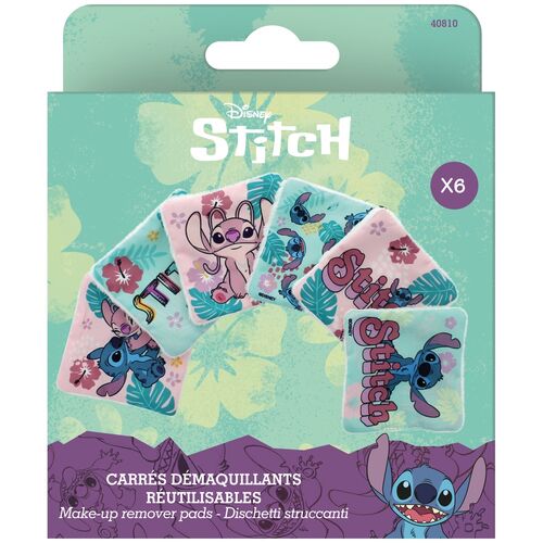 Discos Desmaquillantes Reutilizables Stitch Disney