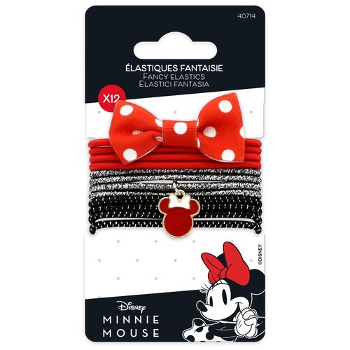 Disney Minnie 12 Hair bands pack