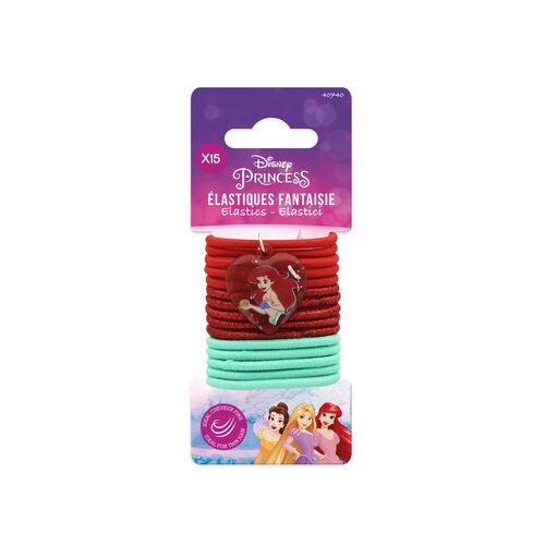 Blister 15 Gomas de Pelo Princesas Disney surtido