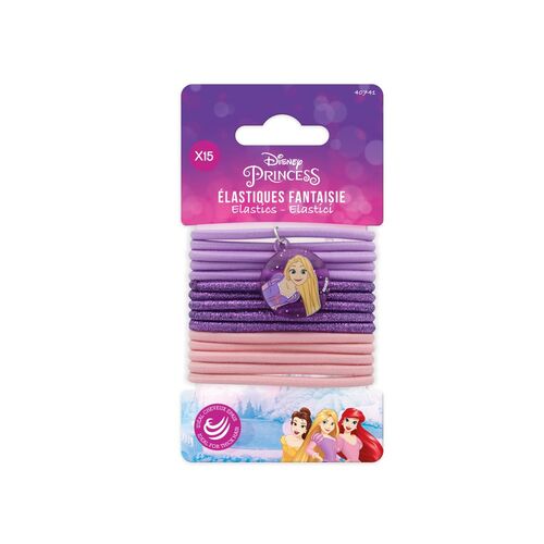 Blister 15 Gomas de Pelo Princesas Disney surtido