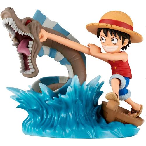 Figura Monkey D Luffy vs Local Sea Monster Log Stories One Piece 7cm