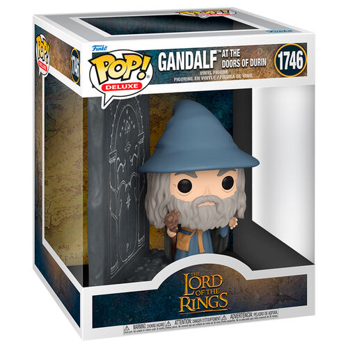 POP figure Deluxe The Lord of the Rings Gandalf with Doors of Durin