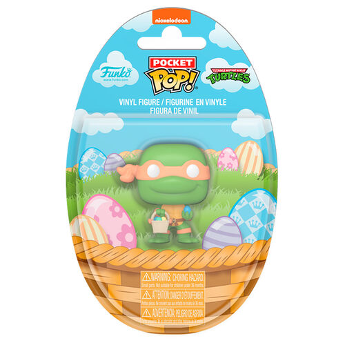 Pocket POP figure Ninja Turtles Michelangelo Easter Egg