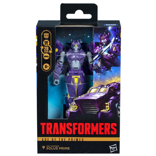 Transformers Age of the Primes The Thirteen Solus Prime figure 14cm