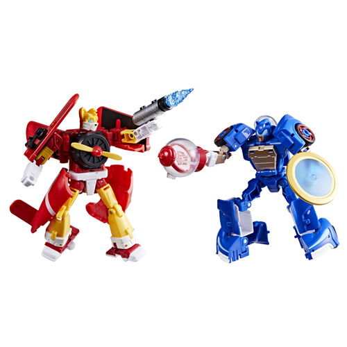 Transformers Sonic the Hedgehog Wingtail & Blue Booster figures 12,7cm