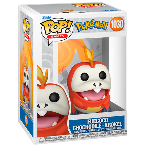 POP figure Pokemon Fuecoco Chochodile Krokel