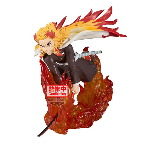 Figura Kyojuro Rengoku Vibration Stars Demon Slayer Kimetsu no Yaiba 14cm