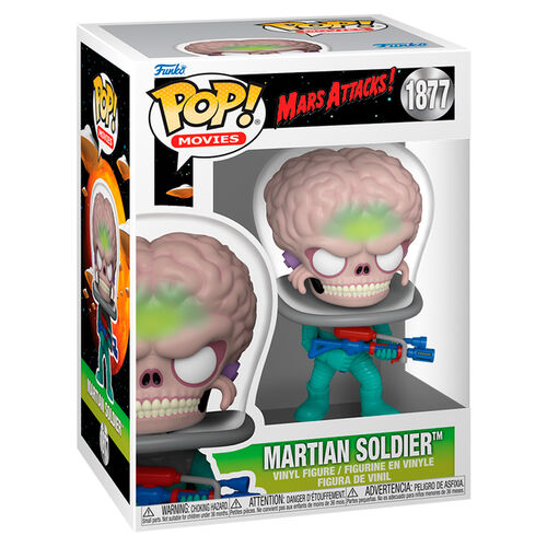 POP figure Mars Attacks Martian Soldier