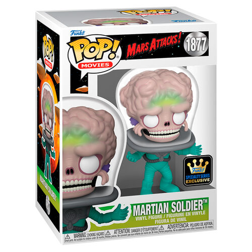 POP figure Mars Attacks Martian Soldier Exclusive