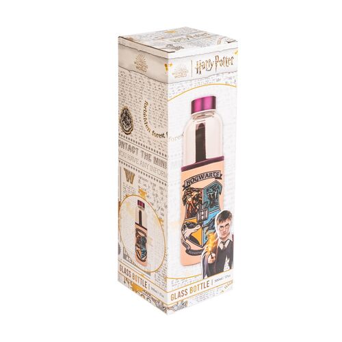 Botella cristal Hogwarts Harry Potter 500ml