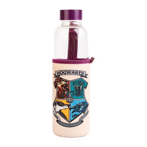 Botella cristal Hogwarts Harry Potter 500ml