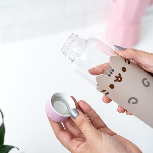 Pusheen glass bottle 500ml