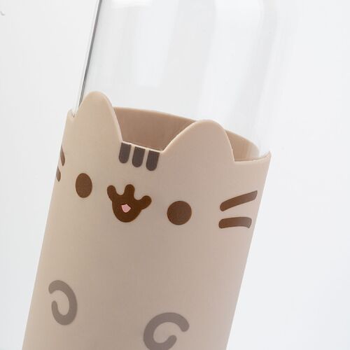 Pusheen glass bottle 500ml