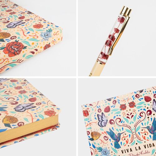 Frida Kahlo A5 Notebook + Pen set