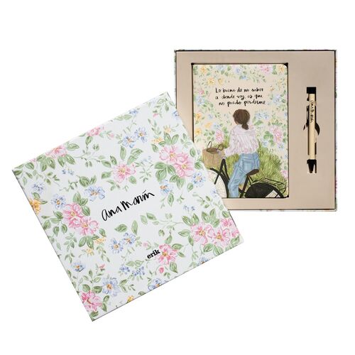 Ana Marin A5 Notebook + Pen set