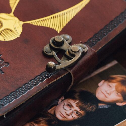 Harry Potter Snitch Leather notebook