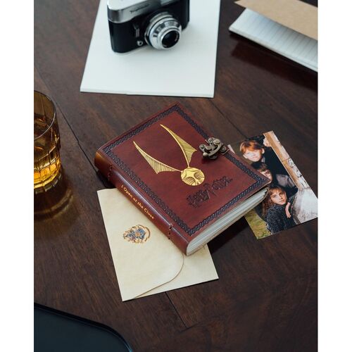 Harry Potter Snitch Leather notebook