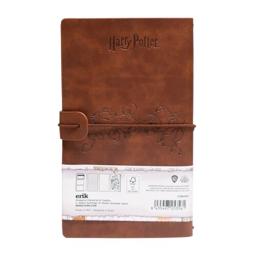 Harry Potter Marauder Map travel notebook