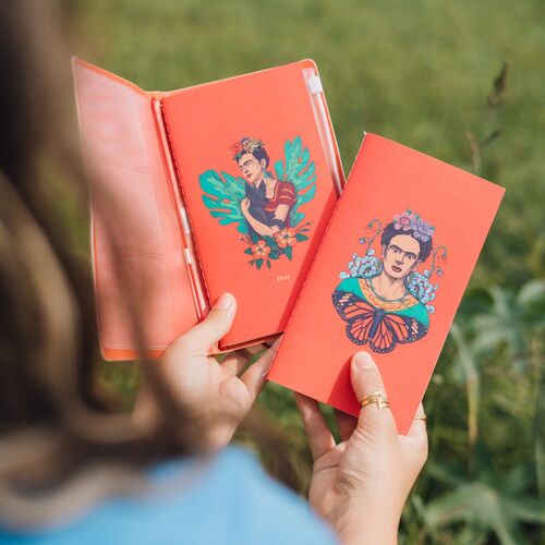 Frida Kahlo travel notebook