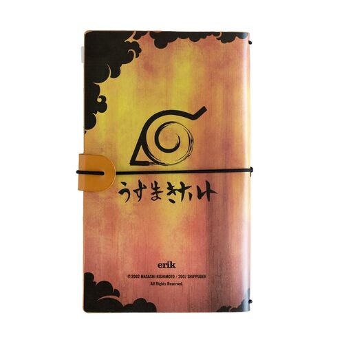 Naruto Shippuden travel notebook