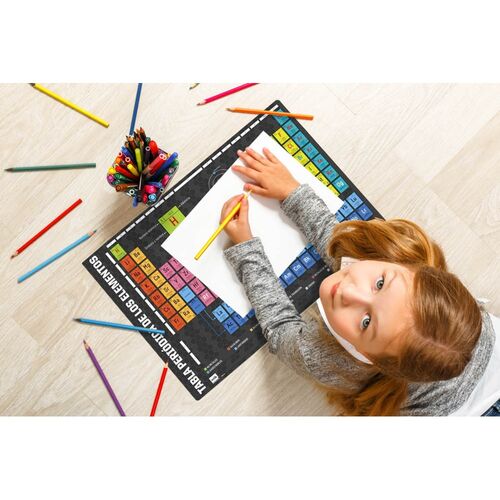 Spanish Periodic Table Desk mat