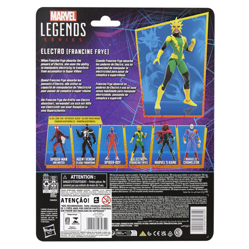 Marvel Spider-Man Electro Francine Frye figure 15cm