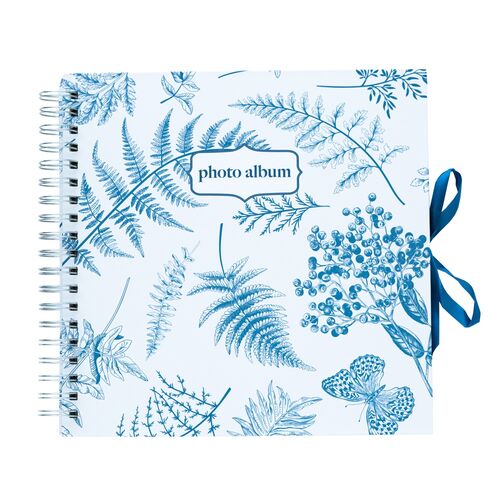 Blue Nature Scrapbook Photo album