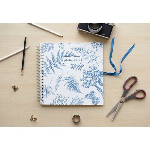 Blue Nature Scrapbook Photo album