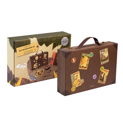 Disney Pixar UP My Adventure Book Scrapbook Briefcase set