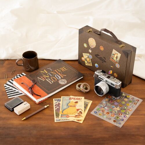 Disney Pixar UP My Adventure Book Scrapbook Briefcase set