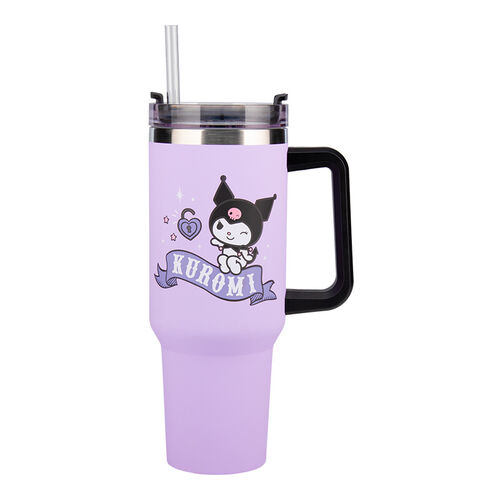 Vaso viaje Kuromi Hello Kitty 1200ml