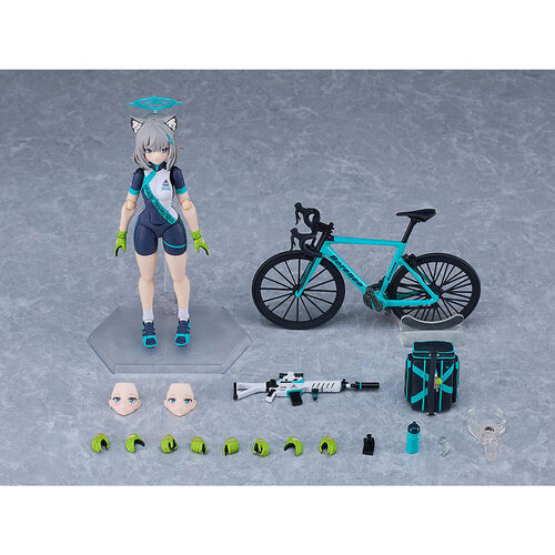 Blue Archive Figma Shiroko Sunaookami Cycling figure 14,5cm