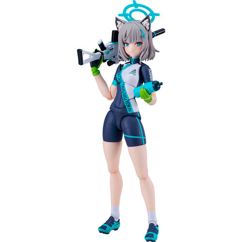 Blue Archive Figma Shiroko Sunaookami Cycling figure 14,5cm