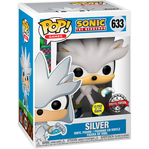 POP figure Sonic the Hedgehog Silver Exclusive