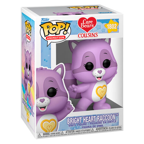 Figura POP Care Bears Bright Heart Raccoon