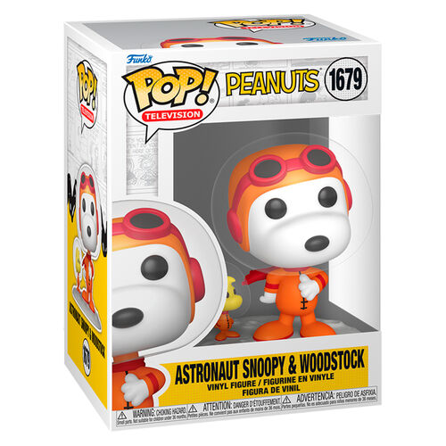 POP figure Peanuts Astronaut Snoopy & Woodstock