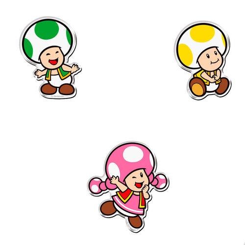 Super Mario Bros assorted About surprise chara magnet 6cm