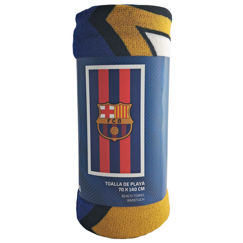 FC Barcelona microfibre beach towel