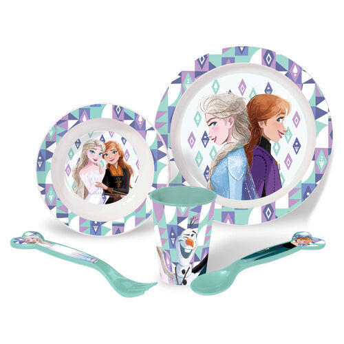 Disney 5pzs Frozen Breakfast set