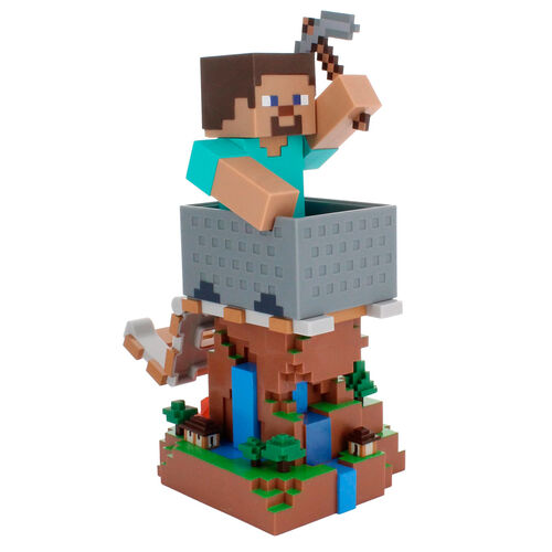 Cable Guy soporte sujecion Steve Minecraft 20cm