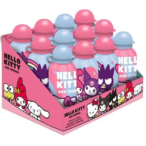 Hello Kitty and Friends assorted aluminium bottle 500ml