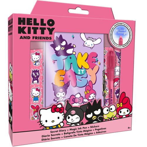 Hello Kitty and Friends Diary + magic pen